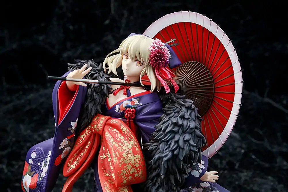 Fate/stay night: Heaven's Feel 1/7 Saber Alter: Kimono ver. PVC szobor figura 27 cm termékfotó