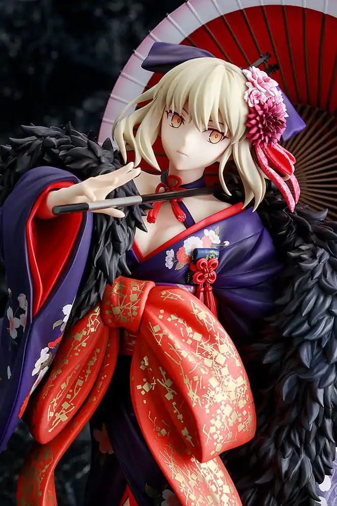 Fate/stay night: Heaven's Feel 1/7 Saber Alter: Kimono ver. PVC szobor figura 27 cm termékfotó