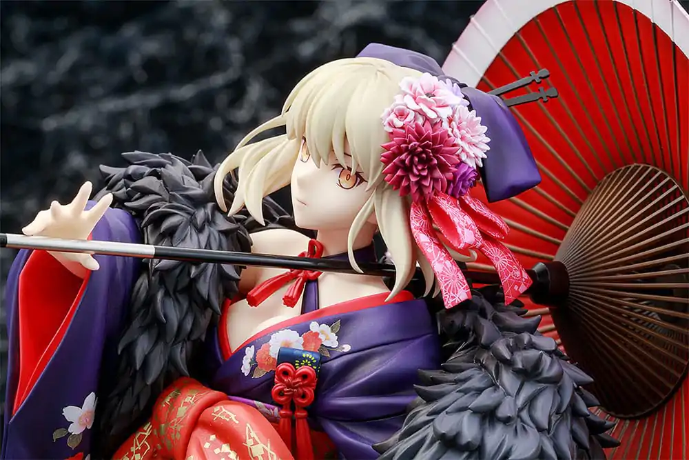 Fate/stay night: Heaven's Feel 1/7 Saber Alter: Kimono ver. PVC szobor figura 27 cm termékfotó