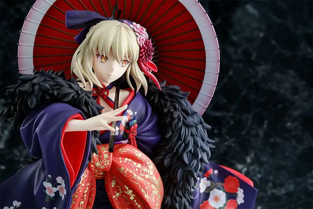 Fate/stay night: Heaven's Feel 1/7 Saber Alter: Kimono ver. PVC szobor figura 27 cm termékfotó