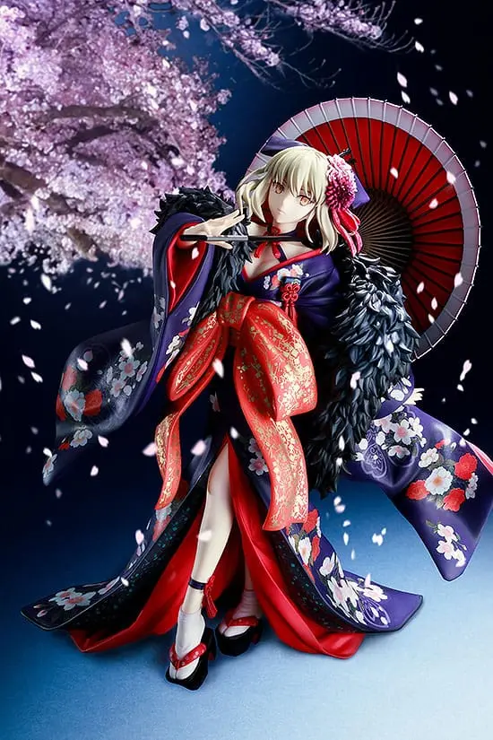 Fate/stay night: Heaven's Feel 1/7 Saber Alter: Kimono Ver.(re-run) PVC szobor figura 28 cm termékfotó