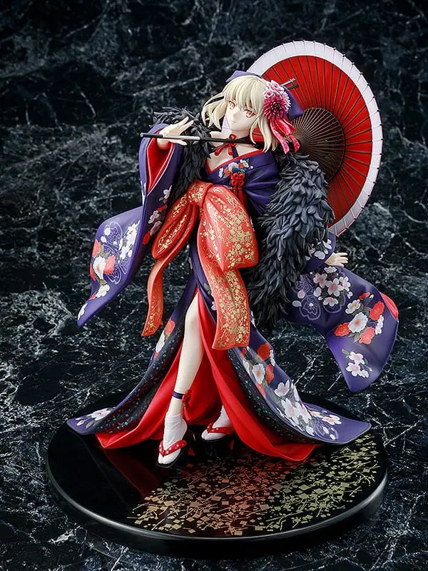 Fate/stay night: Heaven's Feel 1/7 Saber Alter: Kimono Ver.(re-run) PVC szobor figura 28 cm termékfotó