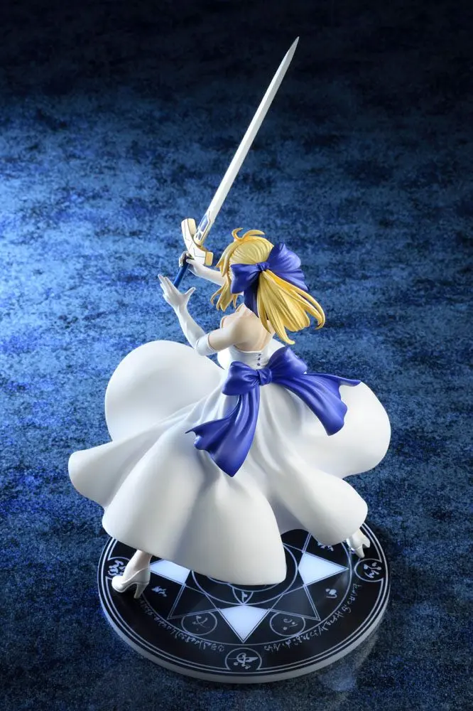 Fate/Stay Night Unlimited Blade Works 1/8 Saber White Dress Renewal Version (re-run) PVC szobor figura 20 cm termékfotó