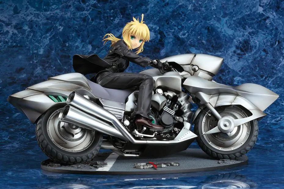 Fate/Zero 1/8 Saber & Saber Motored Cuirassier (re-run) szobor figura 16 cm termékfotó