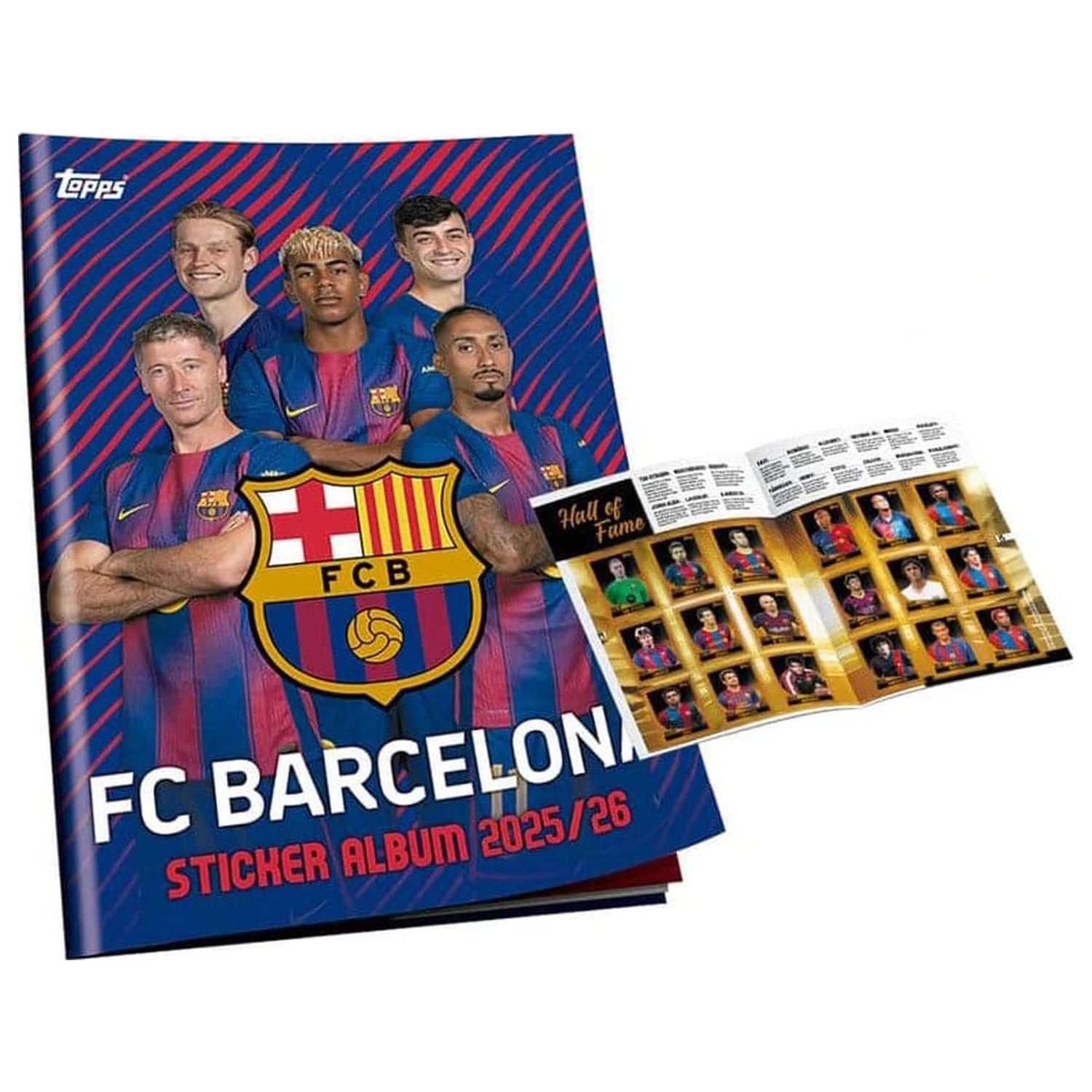 FC Barcelona 2025/26 matrica album  termékfotó