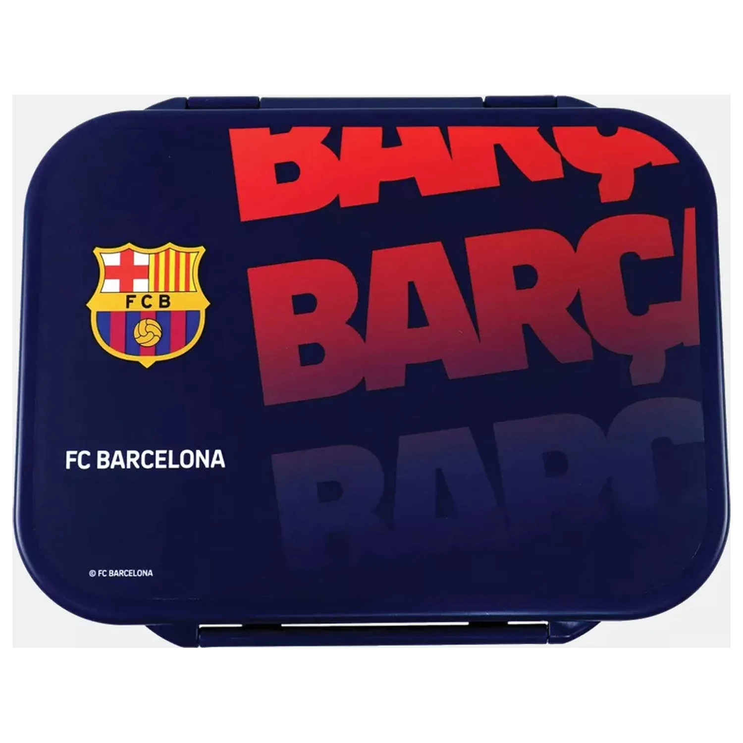 FC Barcelona Barca több rekeszes uzsonnás doboz, szendvicsdoboz termékfotó