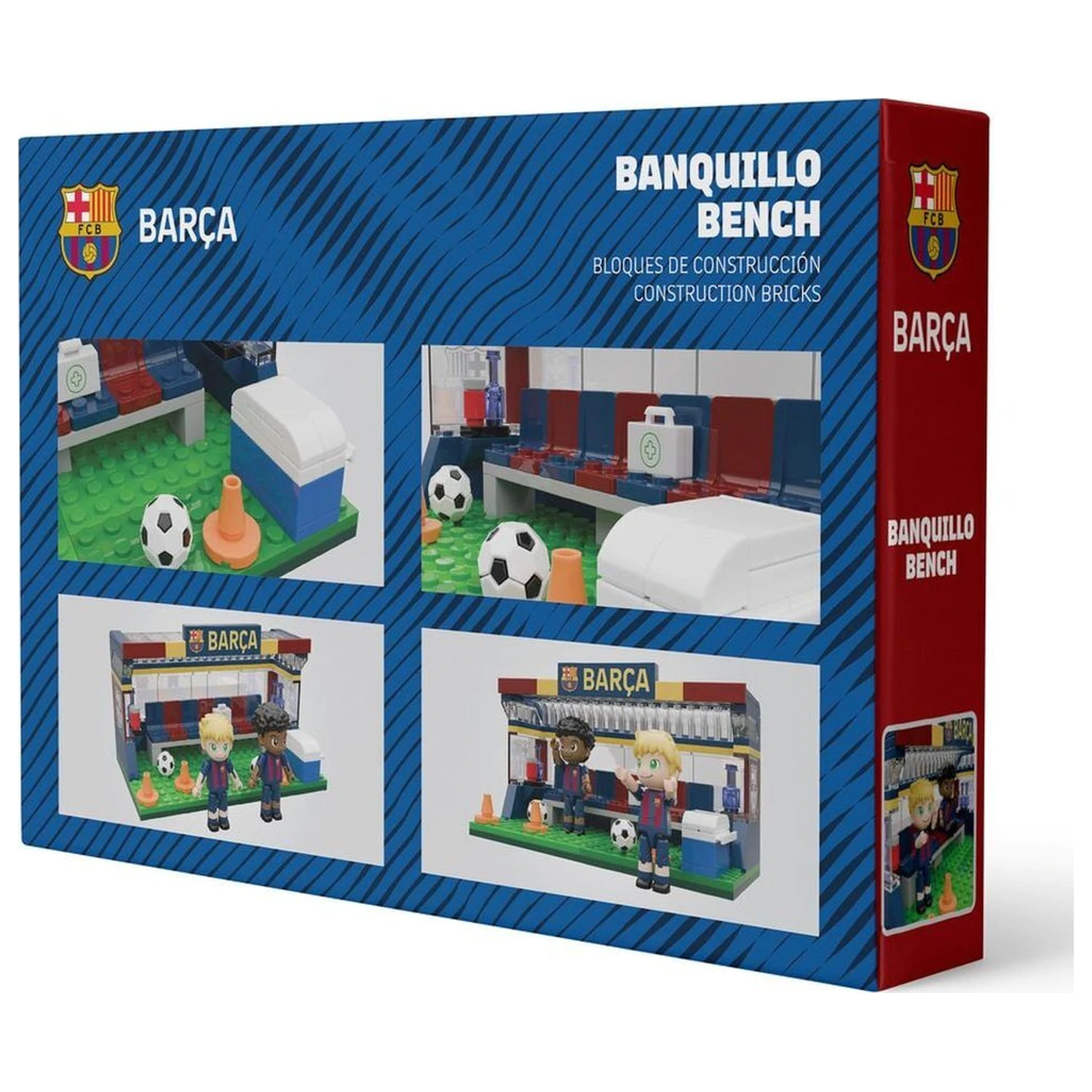 FC Barcelona bench set  with figures játékszett 226db-os termékfotó