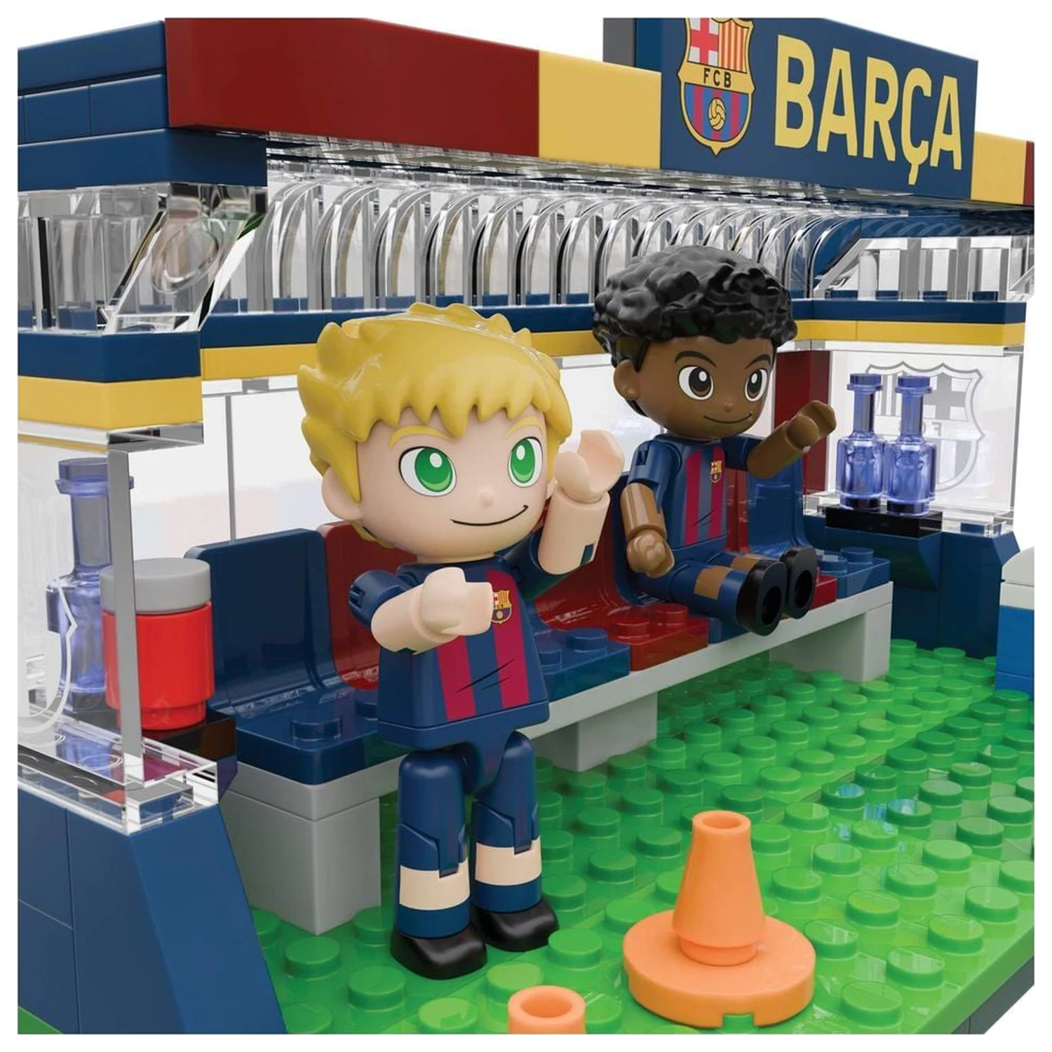 FC Barcelona bench set  with figures játékszett 226db-os termékfotó