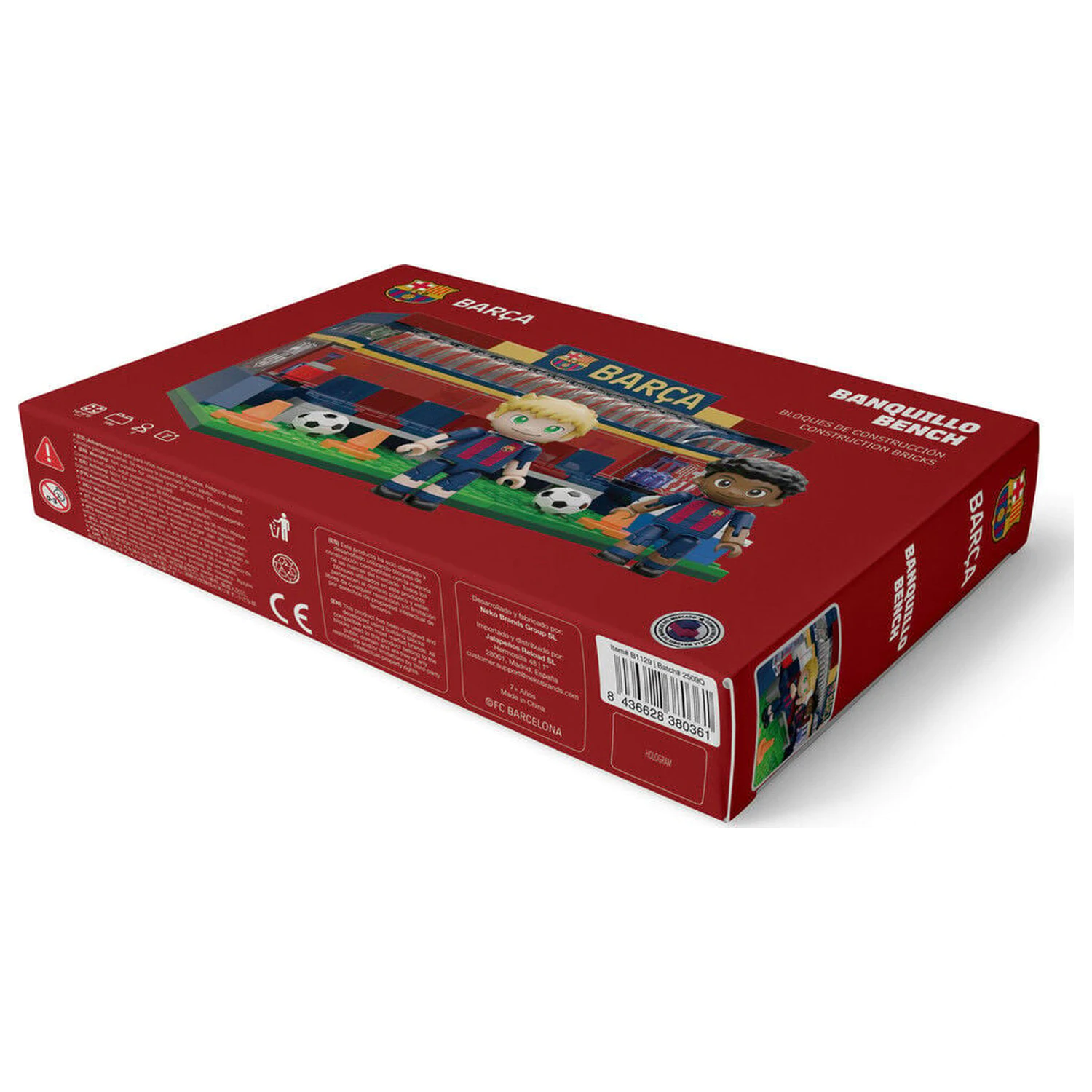 FC Barcelona bench set  with figures játékszett 226db-os termékfotó