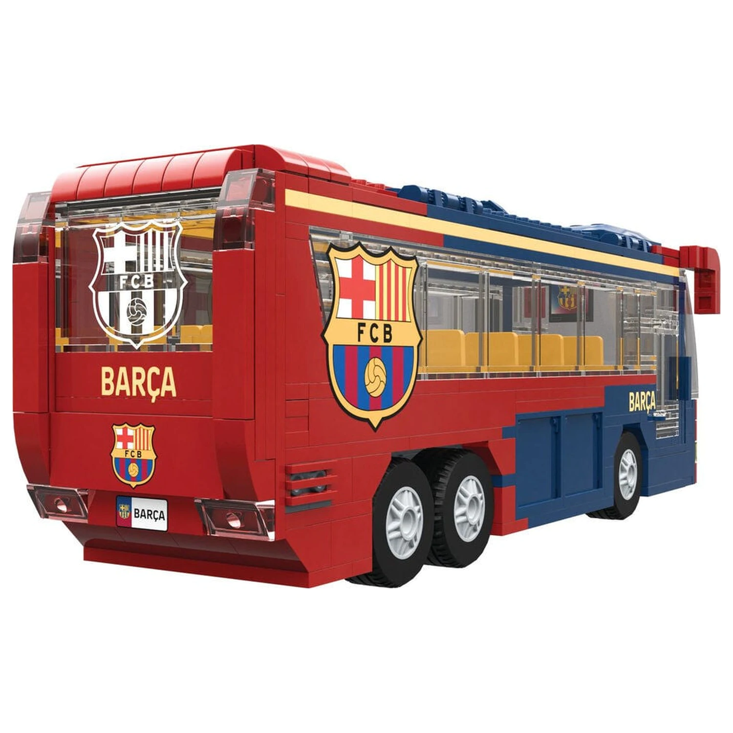 FC Barcelona bus set with figures játékszett 488db-os termékfotó
