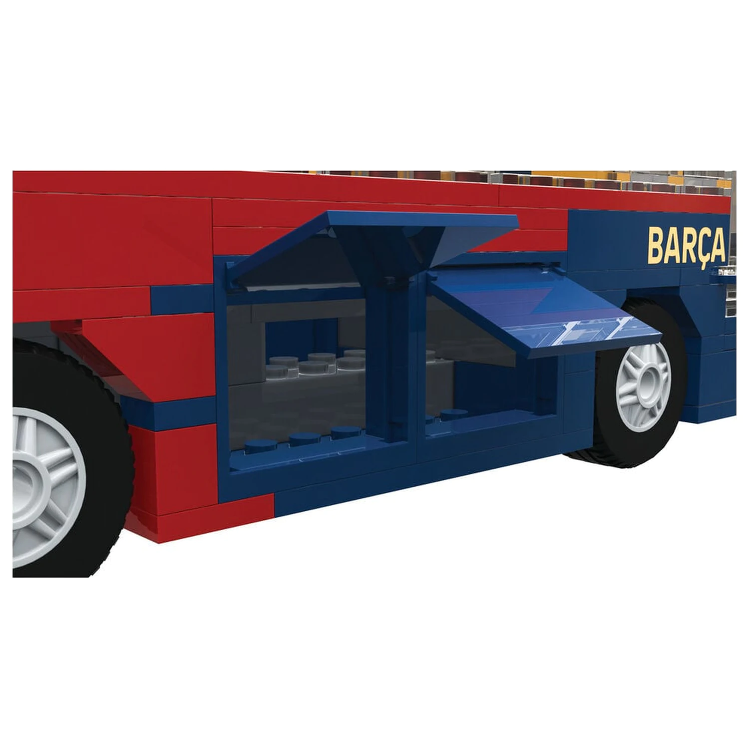 FC Barcelona bus set with figures játékszett 488db-os termékfotó