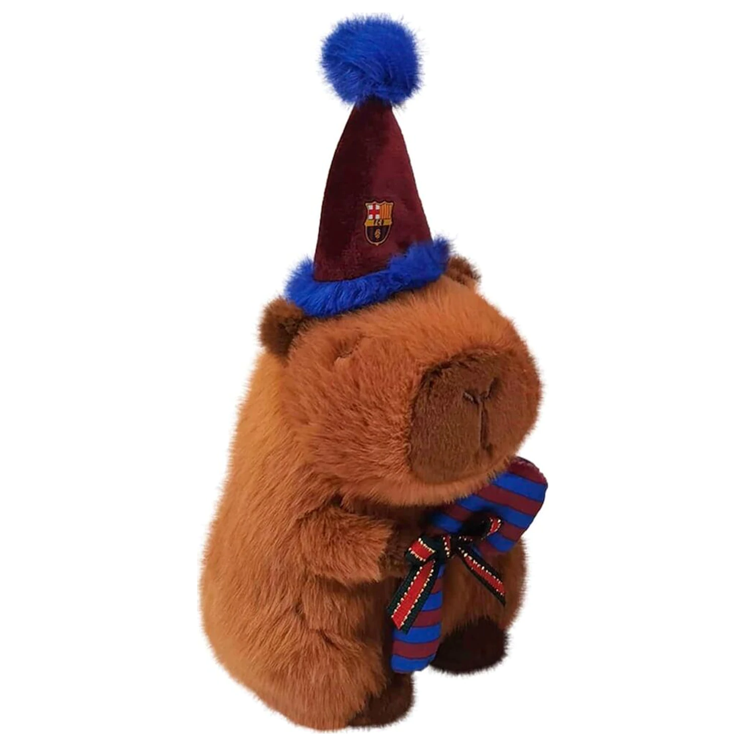 FC Barcelona capibara teddy santa hat plüss 20cm termékfotó