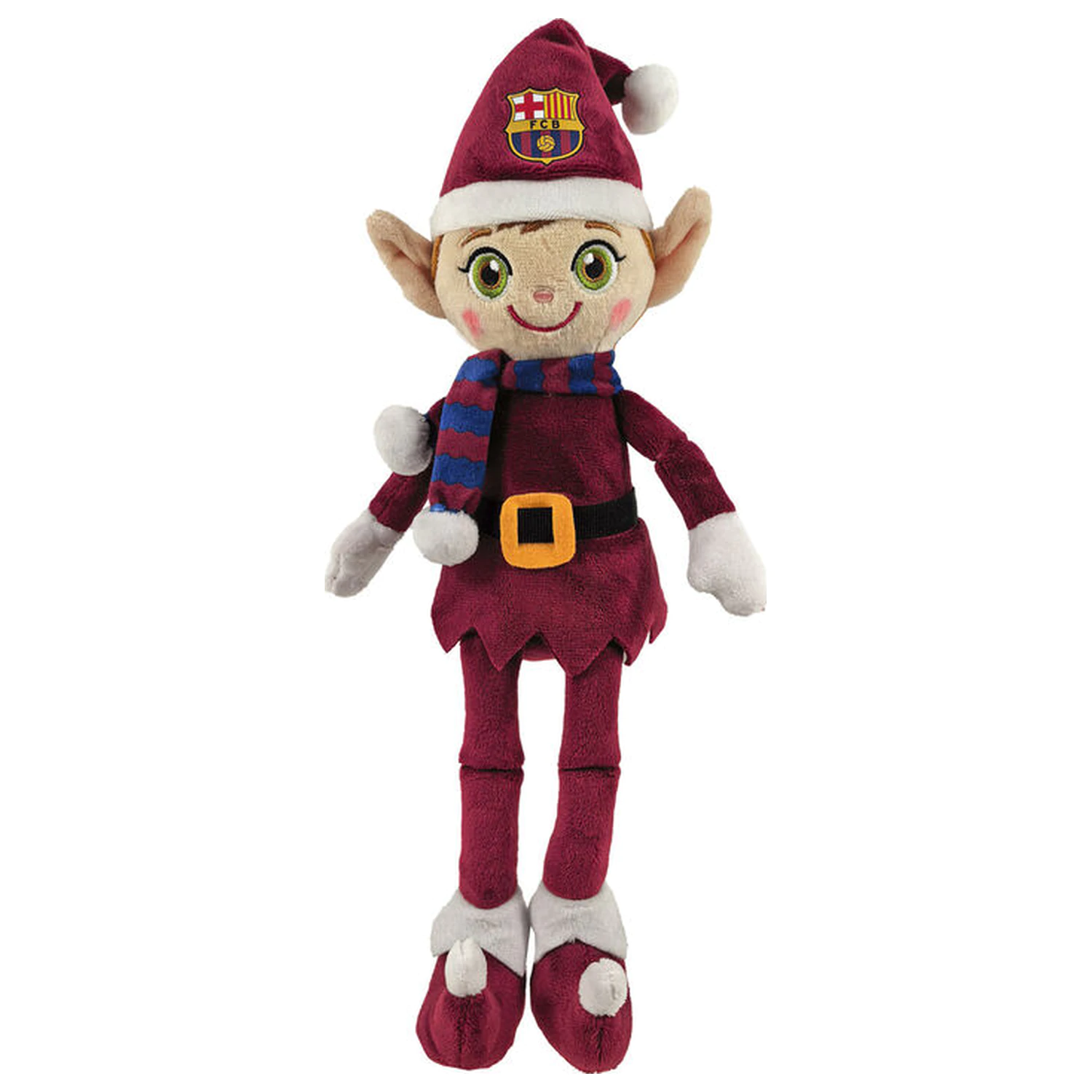 FC Barcelona Christmas Elf plüss 35cm termékfotó