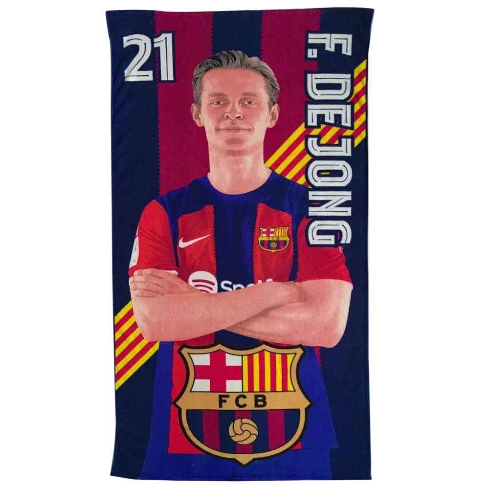 FC Barcelona Dejong microfibre beah towel termékfotó