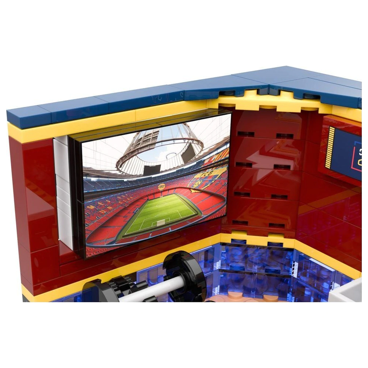 FC Barcelona dressing room set with figura játékszett 439db-os termékfotó