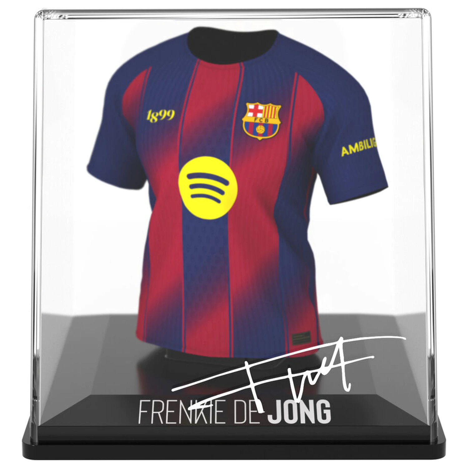 FC Barcelona Frenkie de Jong mini póló figura termékfotó