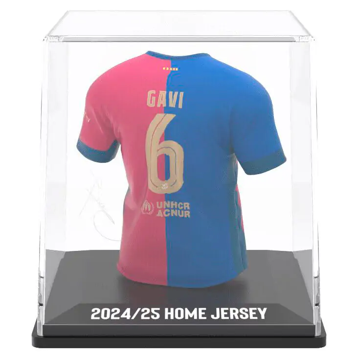 FC Barcelona Gavi mini póló figura termékfotó