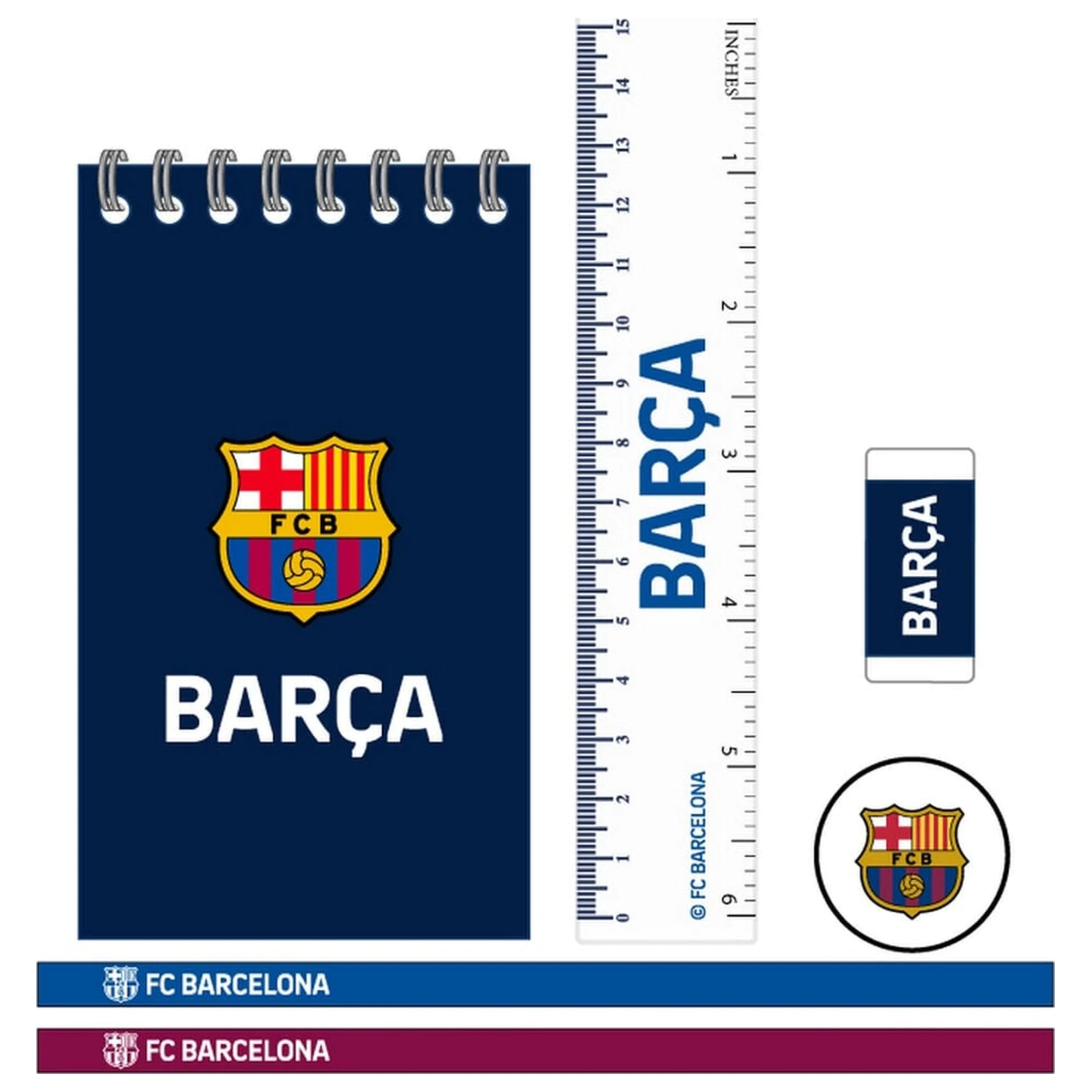 FC Barcelona írószer csomag termékfotó
