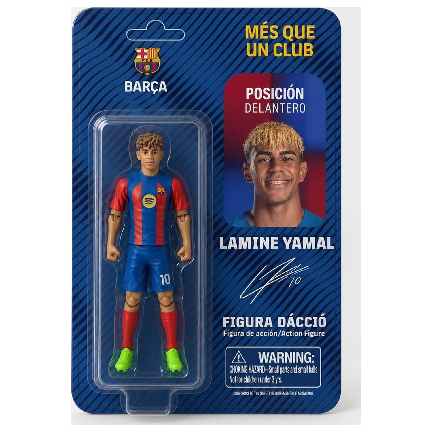 FC Barcelona Lamine Yamal akciófigura 10cm termékfotó