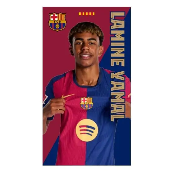 FC Barcelona Lamine Yamal microfibre beach towel termékfotó