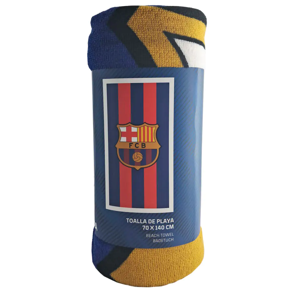 FC Barcelona mikroszálas strandtörölköző termékfotó