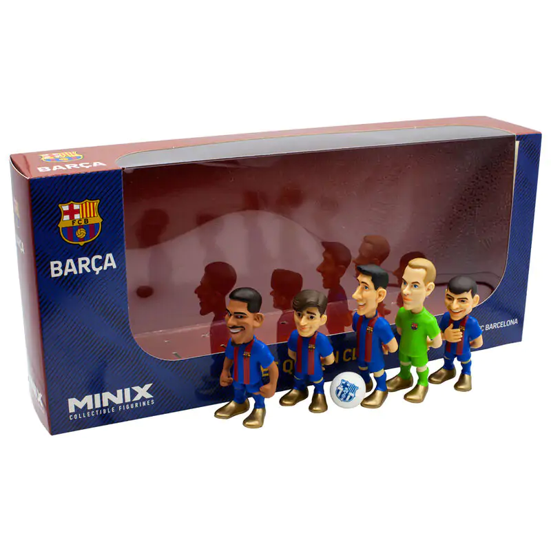 FC Barcelona Minix pack 5 figures 7cm termékfotó