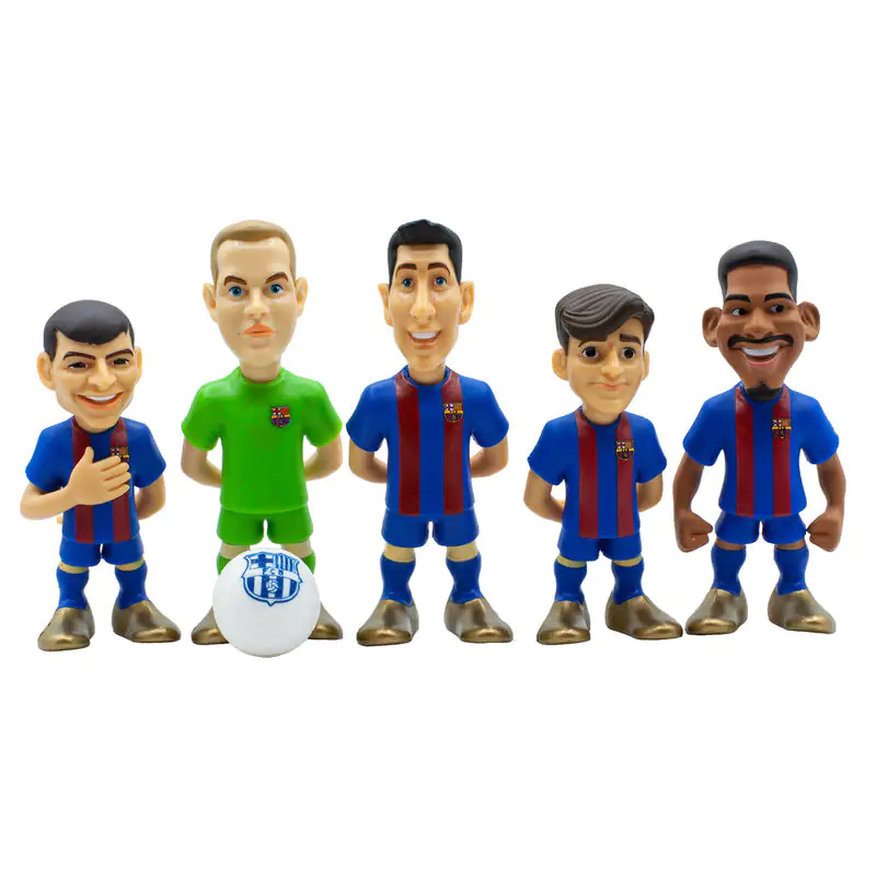 FC Barcelona Minix pack 5 figures 7cm termékfotó