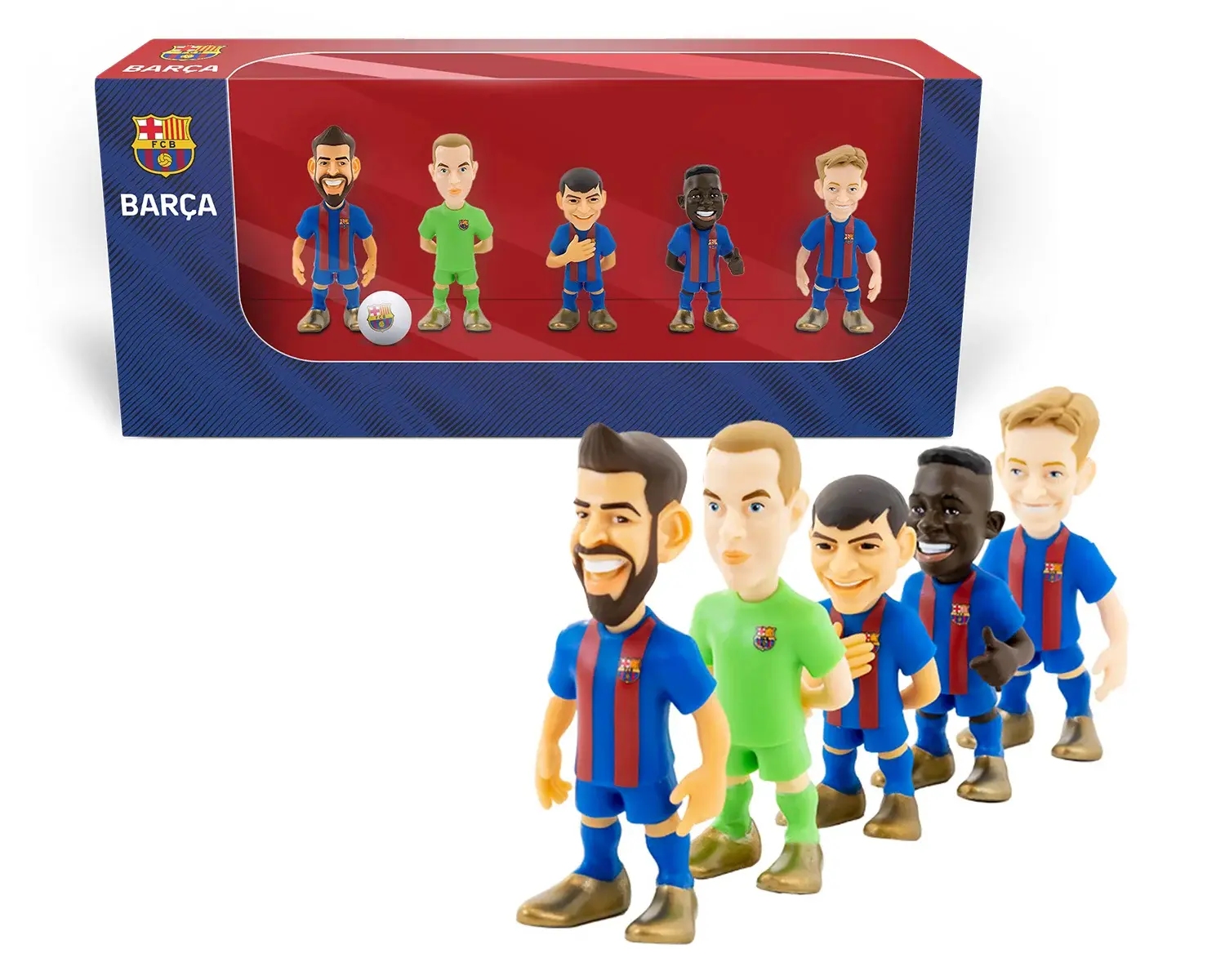 MINIX Football Stars #258 – Figura Coleccionable De Raphinha (FC Barcelona) – 12 Cm Con Licencia Oficial
