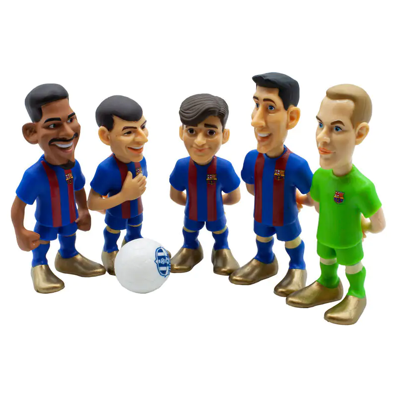 FC Barcelona Minix pack 5 figures 7cm termékfotó