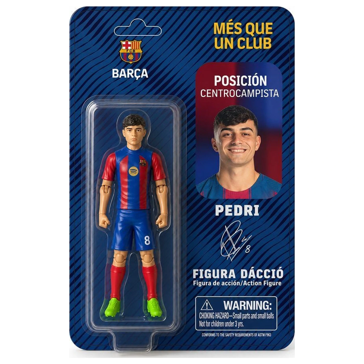 FC Barcelona Pedri akciófigura 10cm termékfotó