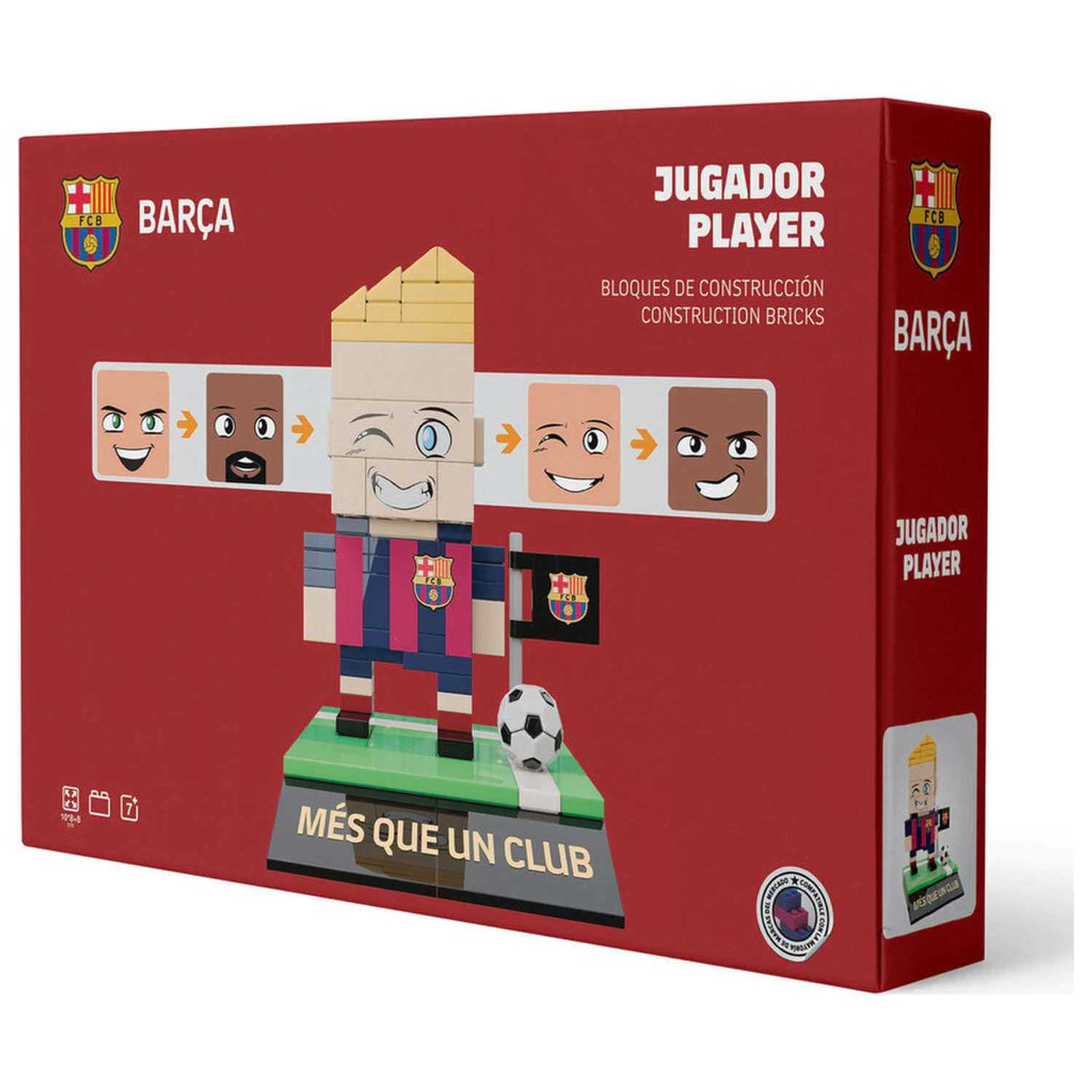 FC Barcelona player set játékszett 210db-os termékfotó