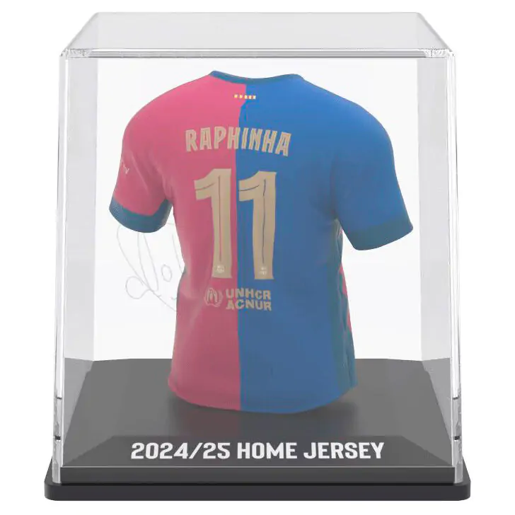 FC Barcelona Raphinha mini póló figura termékfotó