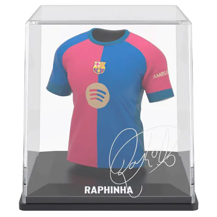 FC Barcelona Raphinha mini póló figura termékfotó