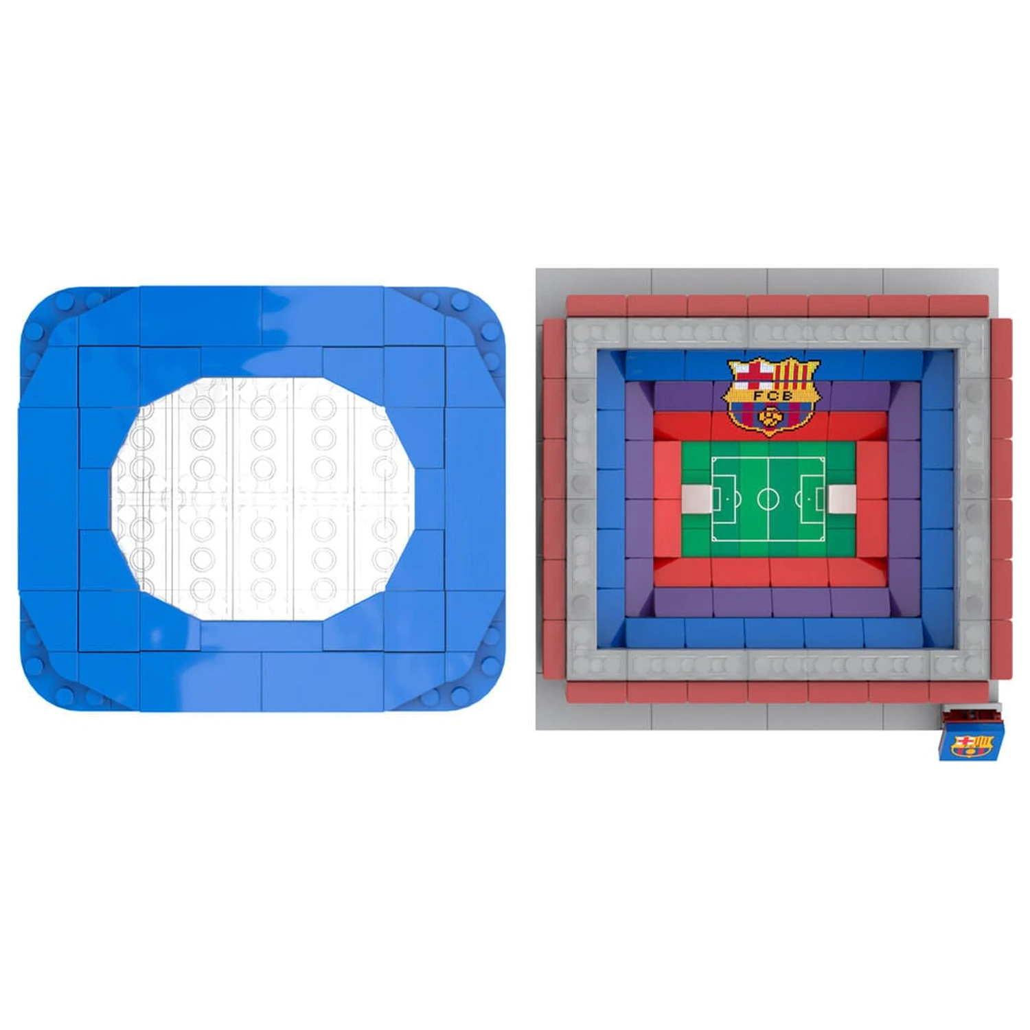 FC Barcelona stadium set játékszett 417db-os termékfotó