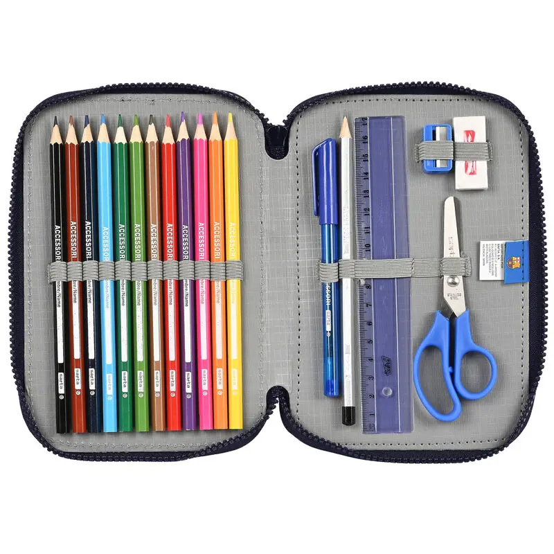 FC Barcelona töltött dupla tolltartó 34db-os termékfotó