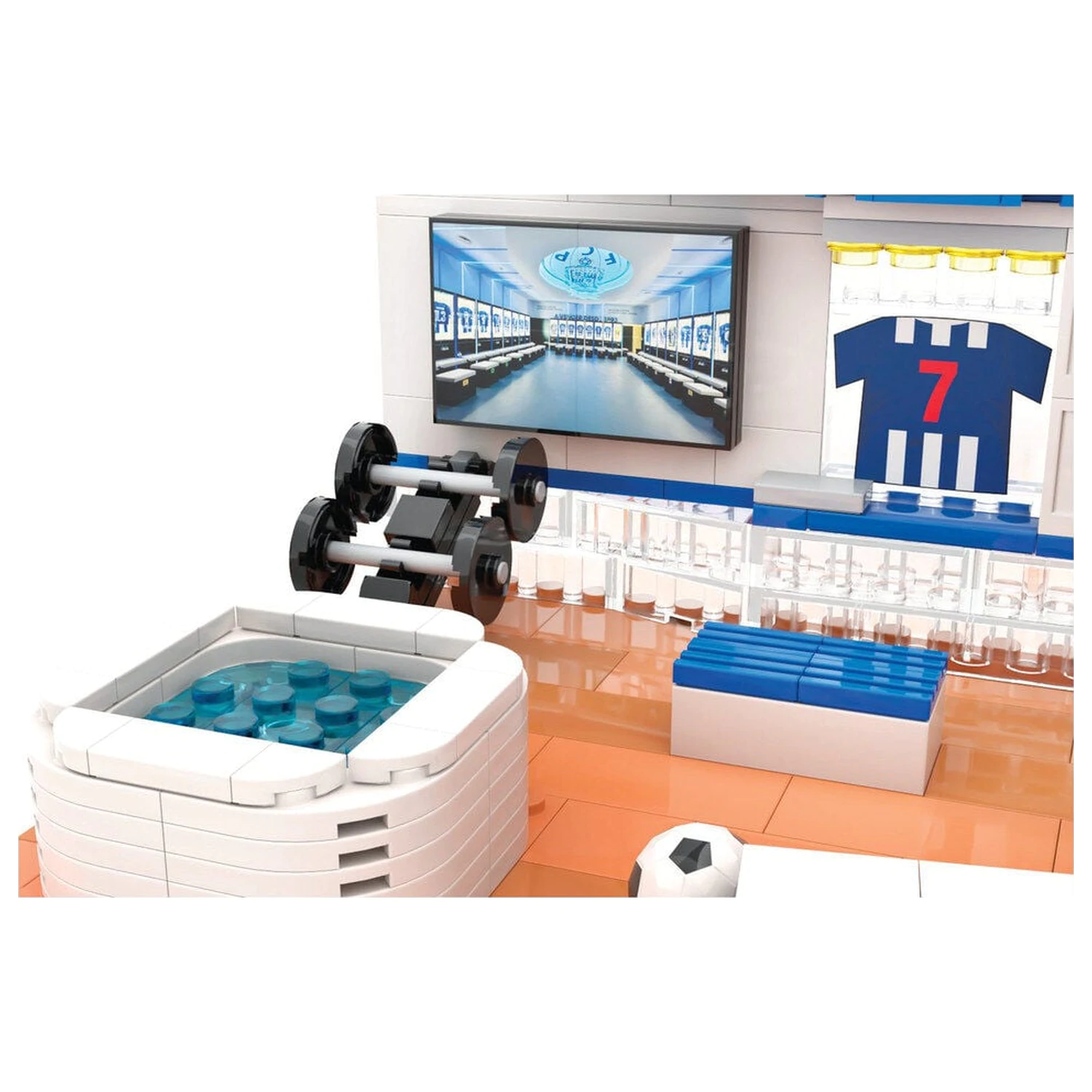 FC Porto locker room set játékszett 469db-os termékfotó