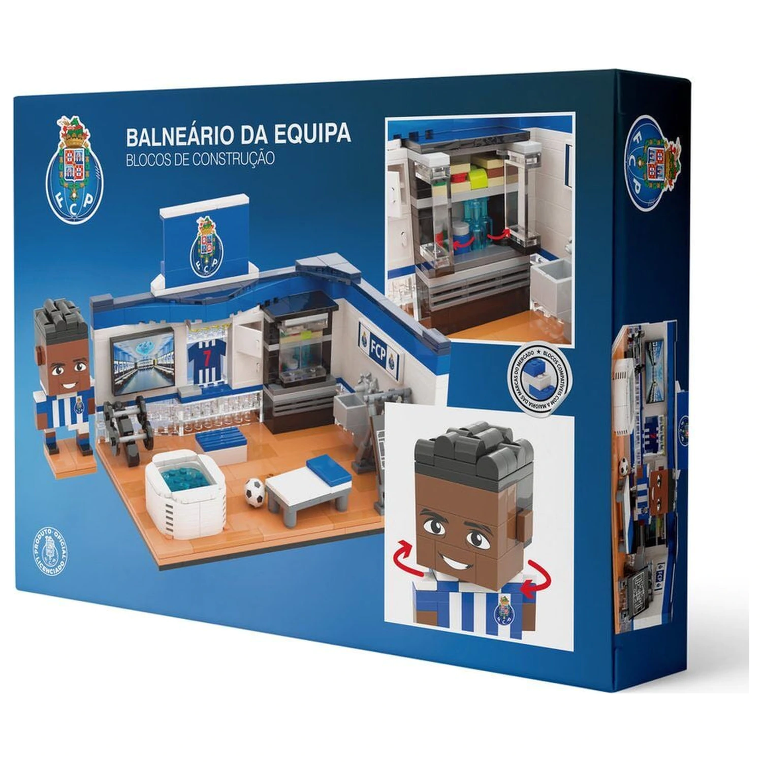 FC Porto locker room set játékszett 469db-os termékfotó