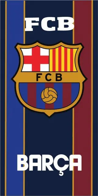 FCB, FC Barcelona fürdőlepedő, strand törölköző 70*140cm termékfotó