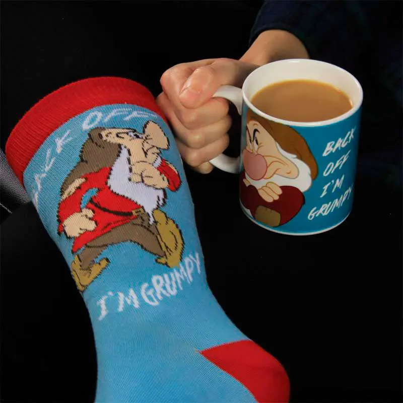 fDisney Snow White Grumpy bögre és zokni csomag termékfotó