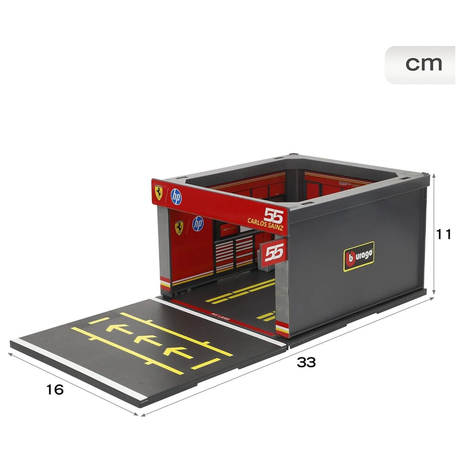 Ferrari F1 2023 Diorama csomag termékfotó