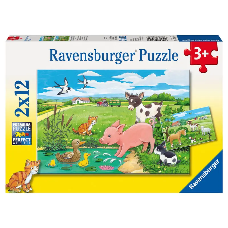 Field puppies puzzle 2x12db-os termékfotó