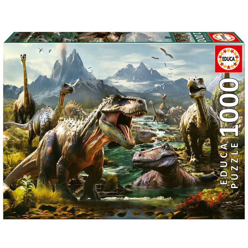 Fierce Dinosaurs puzzle 1000db-os termékfotó