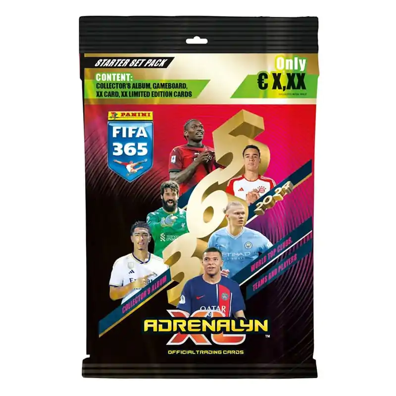 FIFA 365 Adrenalyn XL 2024 Trading Cards Starter Pack kártyacsomag német nyelvű termékfotó