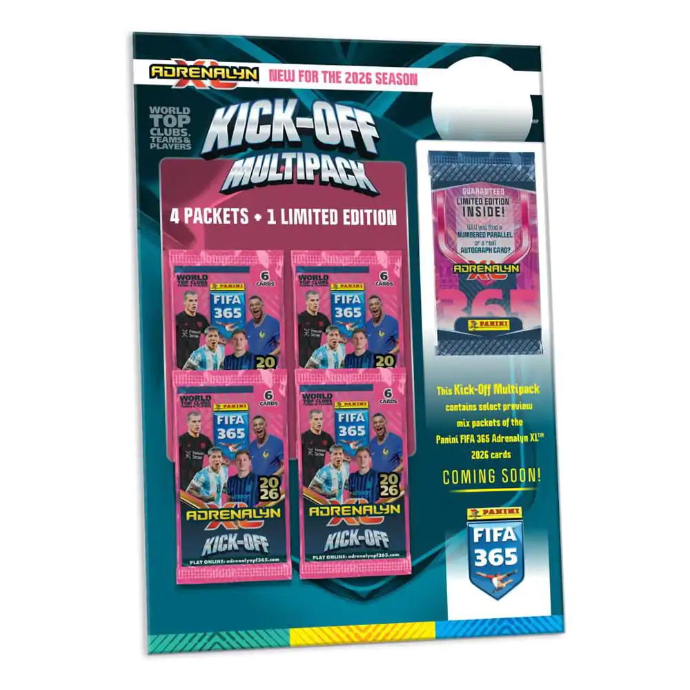 FIFA 365 Adrenalyn XL 2026 Trading Cards Kick-Off Multipack német nyelvű termékfotó