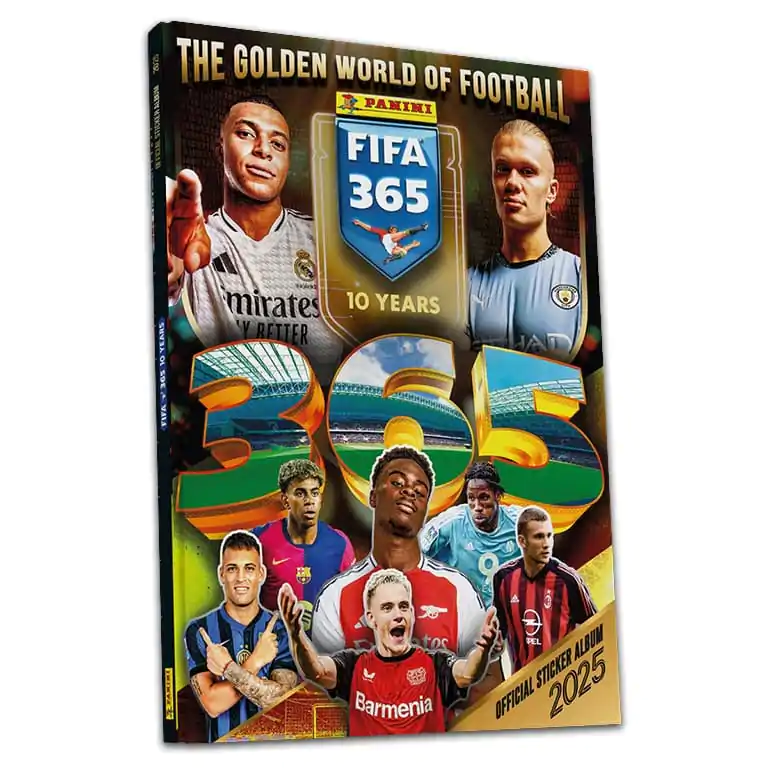 FIFA 365 Collection 2025 Hardcover matrica album német nyelvű termékfotó