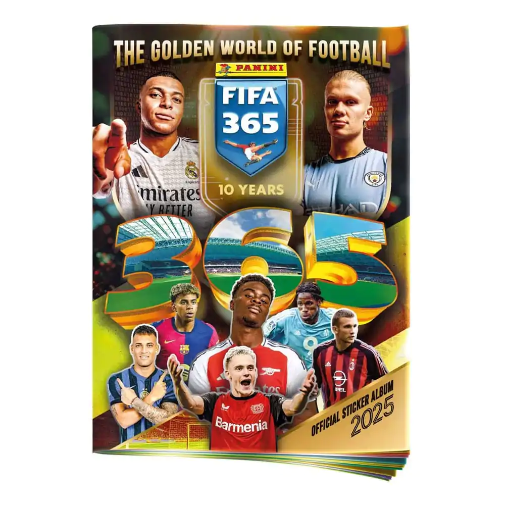 FIFA 365 Collection 2025 német nyelvű matrica album termékfotó