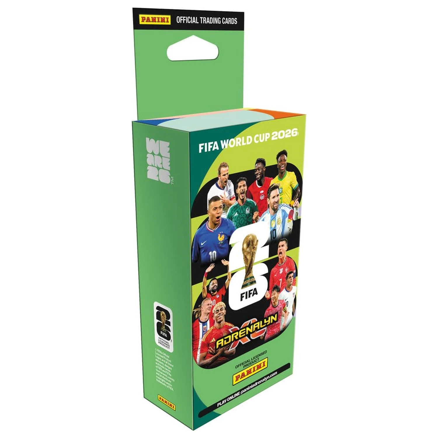 FIFA World Cup 2026 Adrenalyn XL Eco-Blister kártyacsomag német nyelvű termékfotó