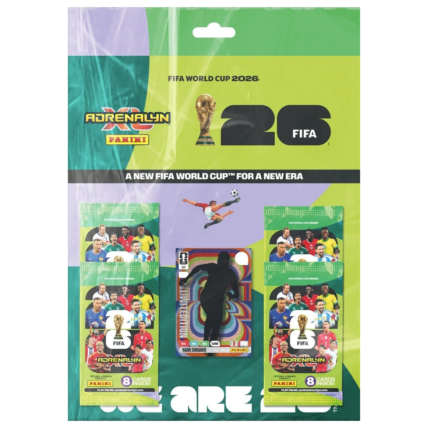 FIFA World Cup 2026 Adrenalyn XL Multipack kártyacsomag német nyelvű termékfotó