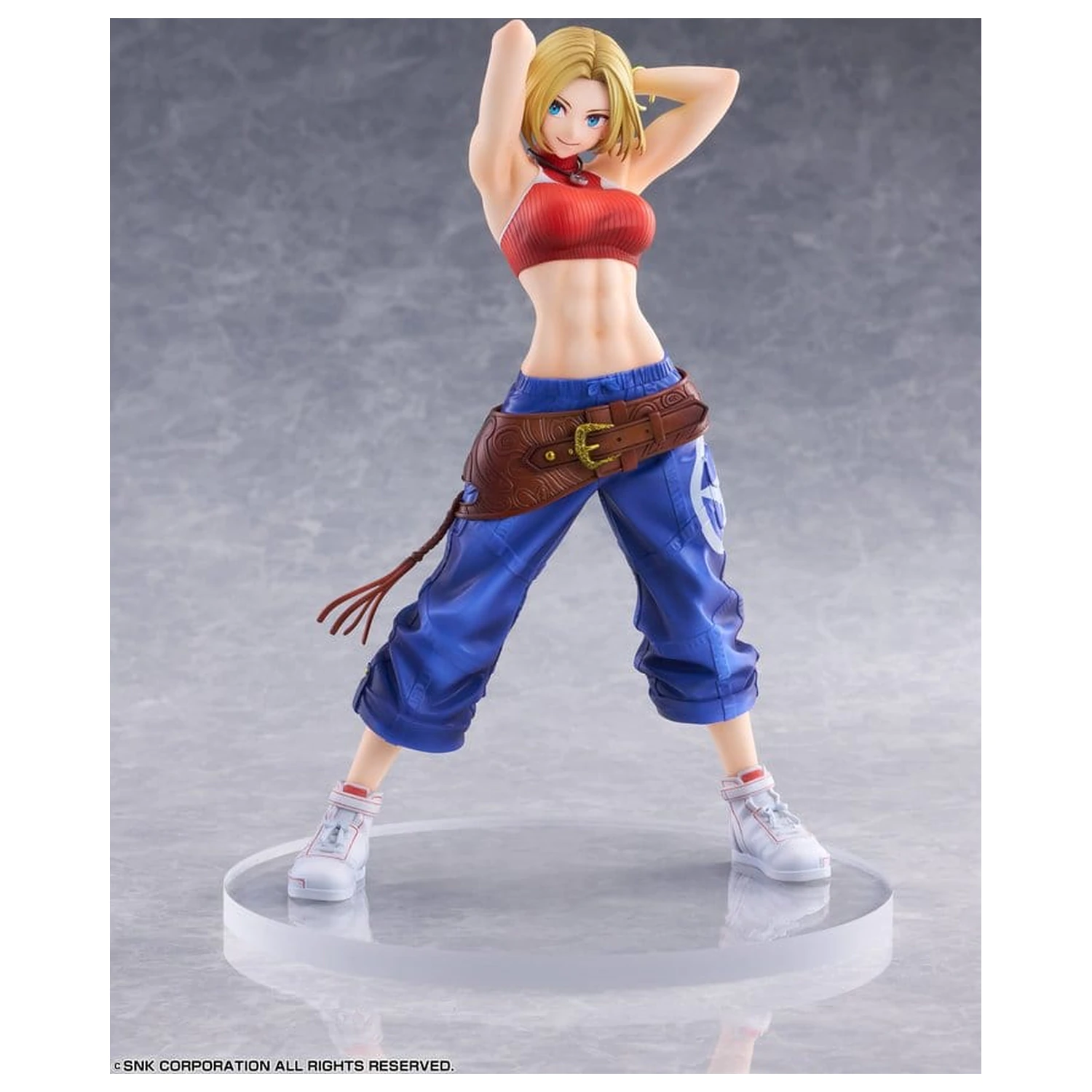 Fighting Girls Collection The King of Fighters XV 1/7 Blue Mary PVC figura 26 cm termékfotó