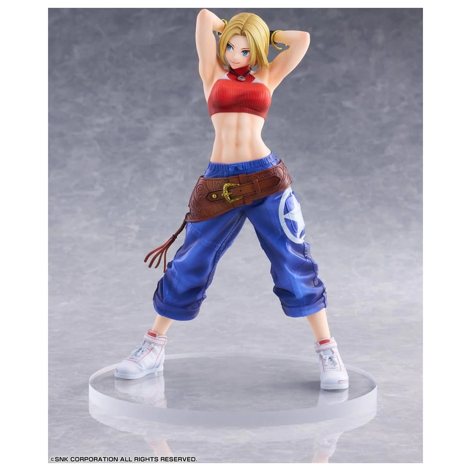 Fighting Girls Collection The King of Fighters XV 1/7 Blue Mary PVC figura 26 cm termékfotó